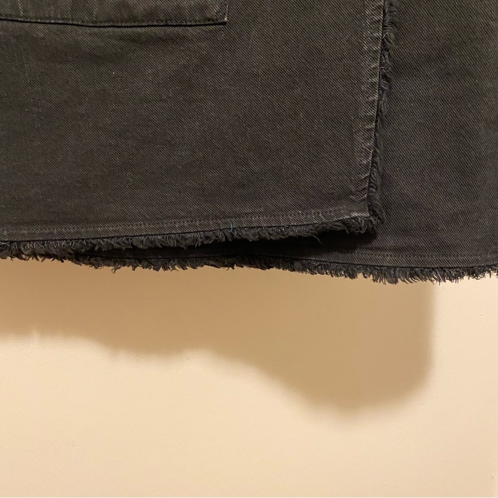 Splendid denim faux wrap skirt - Picture 4 of 14